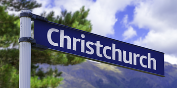 christchurch sign
