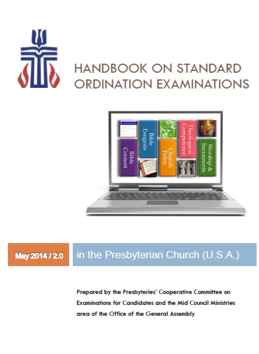 Cover of May 2014 Exams Handbook