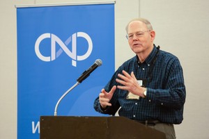 Cliff Kirkpatrick speaks at Covenant Network luncheon