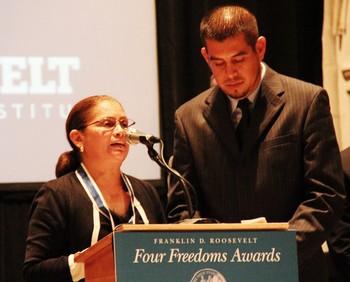 Nely Rodriguez and Gerardo Reyes Chavez of the CIW