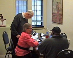 Members of Westminster Presbyterian Church meet with those who need help obtaining identification for work, school, healthcare, and more.