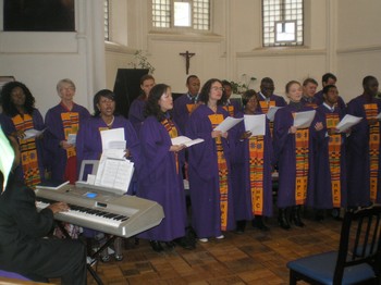 MPC's choir reflects the diverse membership of the congregation.