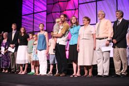 Mission co-workers and Young Adult Volunteers were commissioned July 13 at the Churchwide Gathering of Presbyterian Women.