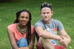 Bree Newsome and Jimmie Tyson.