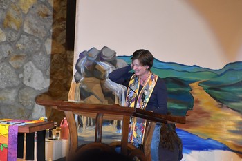Conference preacher Carla Pratt Keyes.