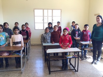 For the first time in five years, some Syrian refugee children are able to attend school on a regular basis. 