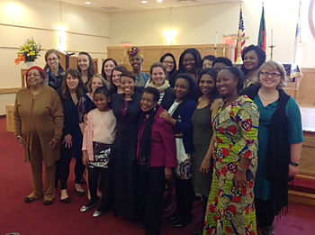 Fourteen young women from across the PC(USA) participated in the 60th United Nations Commission on the Status of Women. Delegates were sponsored by the Racial Ethnic & Women’s Ministries of the Presbyterian Mission Agency.