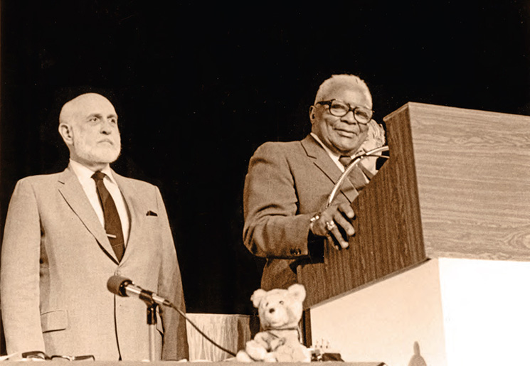 James Andrews and Martin Luther King, Sr., 1983