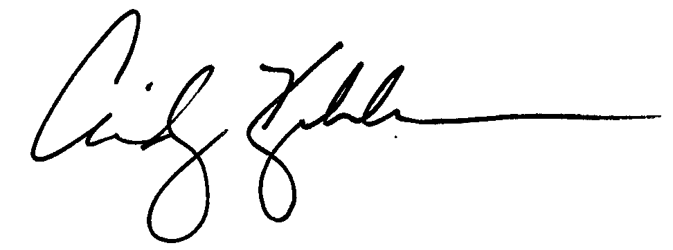 Cindy Kohlmann Signature
