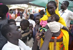 A clinic in South Sudan Upper Nile State