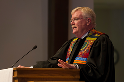 Rev. Gradye Parsons, Stated Clerk of the General Assembly (2014), preaches at First Presbyterian Church in Farmington Hills, MI on Sunday, June 15, 2014.