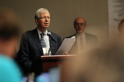 John Mattison addresses the Civil Union and Marriage Issues Committee at the 221st General Assembly (2014) in Detroit, MI on Monday, June 16, 2014.