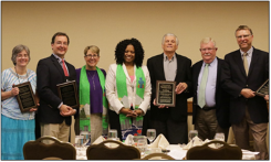 PC(USA) leaders with recipients of Ecumenical and Interreligious Service Awards.