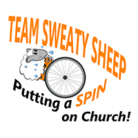 Team Sweaty Sheep = Putting a Spin on Church!