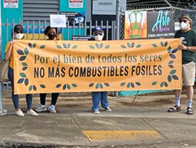 Las acciones latinoamericanas fueron diseñadas para impulsar los esfuerzos multireligiosos en curso para organizar el soporte de base para la justicia climática. (Foto cortesía de Red Justice)
