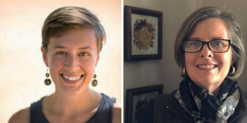 Rev. Emily Brewer (left) and Rev. Deanna Hollas (right)