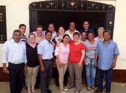 Binational delegation from the Presbyterian Church of Colombia (IPC) and the Presbyterian Church (U.S.A.).