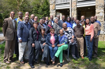 Group of African American pastors and leaders