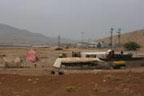 An arid area in a community within the Jordan Valley.