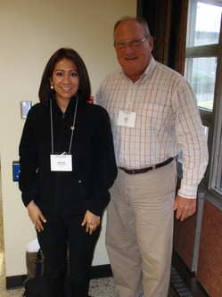Brenda Trinidad Espitia and David Thomas, the PC(USA)'s regional liaison to Mexico.