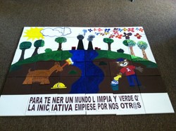 Finished La Oroya mural