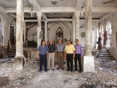 Attacked Egyptian Church