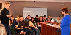 Lithuania student discussion