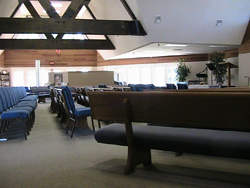 Inside the sanctuary of The Cove.