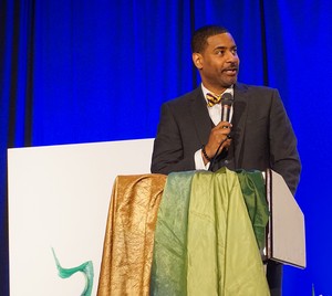 Otis Moss III, pastor of Trinity United Church of Christ in Chicago, preaches at the 2016 APCE gathering.