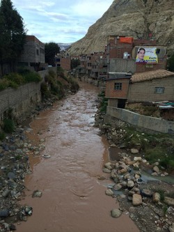 La Oroya is a small mining town in Peru. Toxic emissions and wastes have resulted in high concentrations of lead poisoning, especially among children.