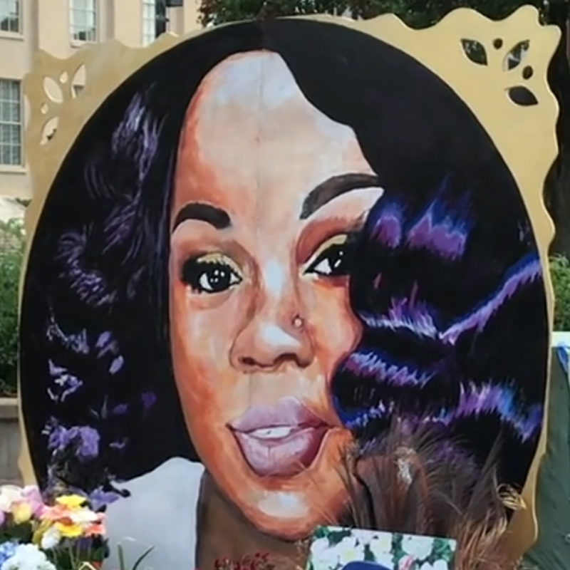 image of painting of Breonna Taylor