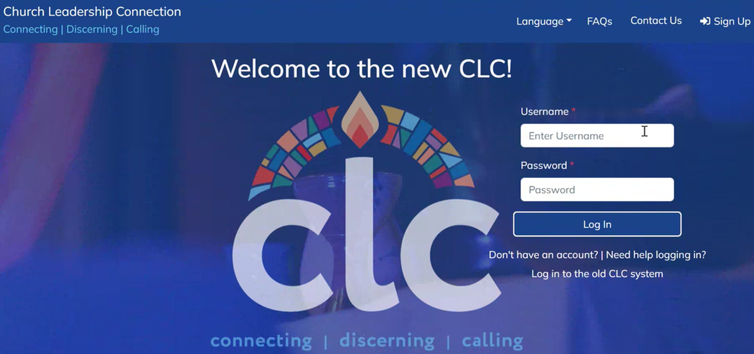 Sneak peek at the upcoming CLC homepage, April 2023.
