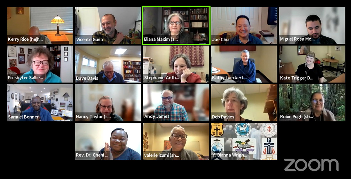 The Committee on the Office of the General Assembly convened for their monthly Zoom meeting on October 20, 2022. 