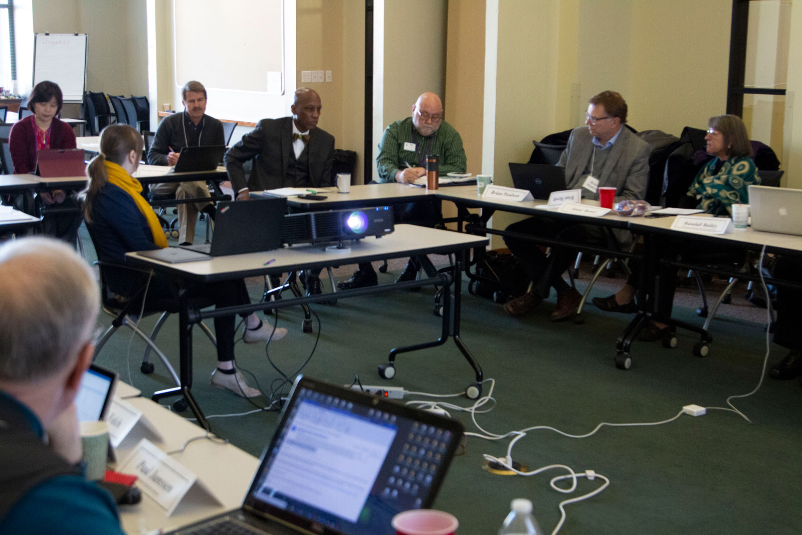 The GACEIR has been holding its winter meeting at the PC(USA) offices in Louisville. Photo by Randy Hobson.