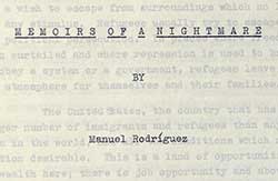 Memoirs of a Nightmare Cover