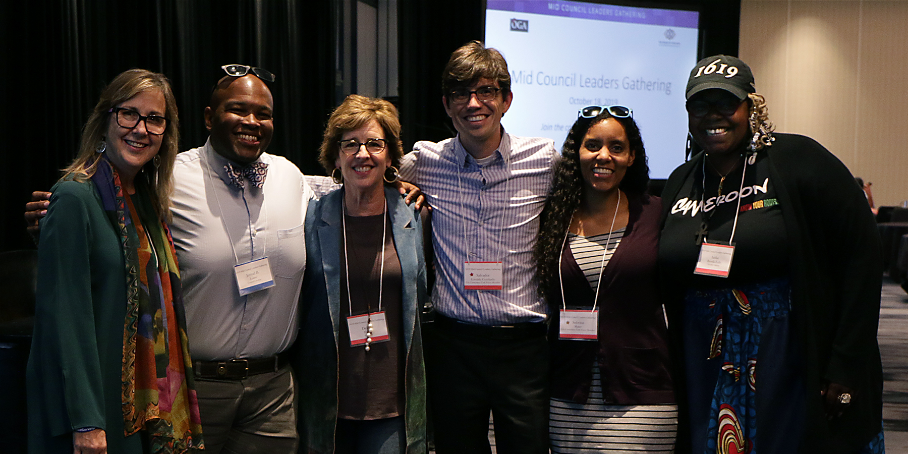 Members of the 2020 Vision Team met recently with Tracy Keenan, who wrote a song based off the team’s Guiding Statement. (Left to Right) Tracy Keenan, Jerrod Lowry, Debbie Foster, Salvador Gavalda, and Aisha Brooks-Lytle. Photo by Rick Jones.