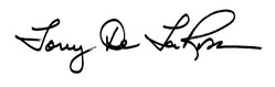 PMA Exec Signature