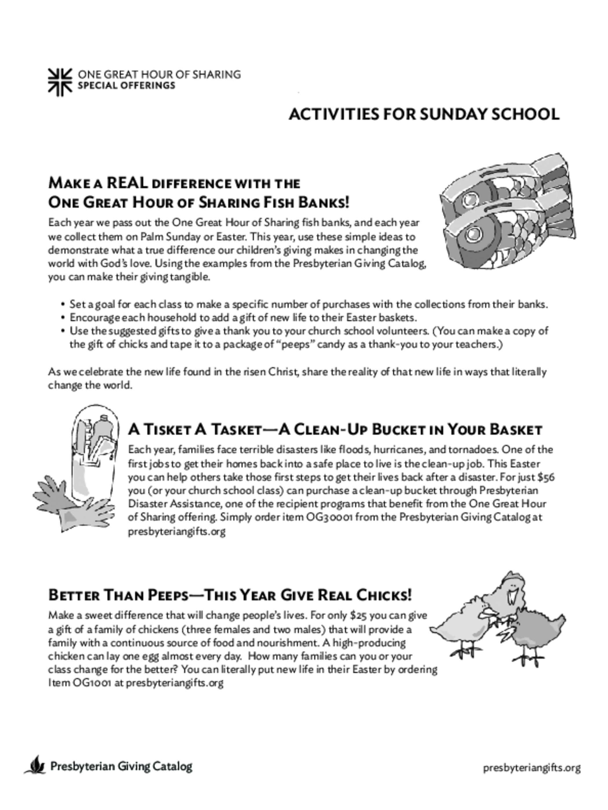 OGHS Gift Catalog Curriculum Presbyterian Church (U.S.A.)